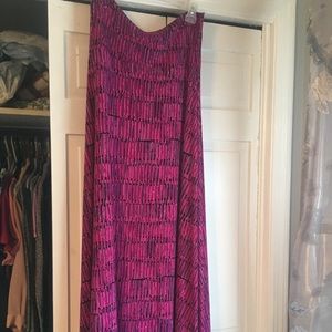 Lularoe Maxi Skirt. Worn twice. LIKE NEW. Medium